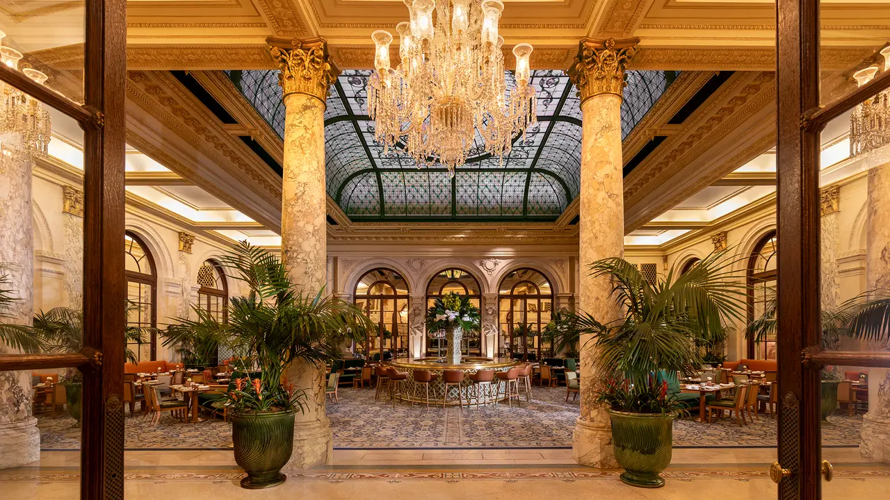 The Palm Court at The Plaza Hotel